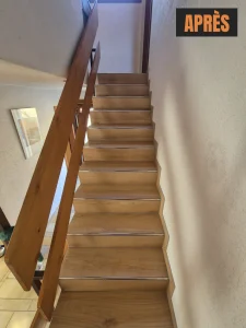 Rénovation d&rsquo;éscalier