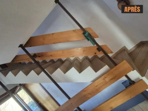 Rénovation d&rsquo;éscalier