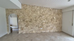 Mur en pierre sur mesure