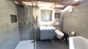 Rénovation d’une salle de bains sous combles