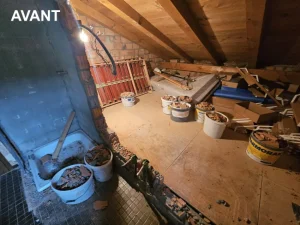 Rénovation d’une salle de bains sous combles