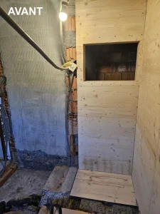 Rénovation d’une salle de bains sous combles