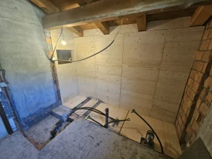 Rénovation d’une salle de bains sous combles