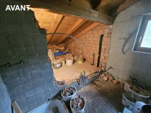 Rénovation d’une salle de bains sous combles