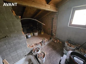Rénovation d’une salle de bains sous combles