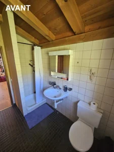 Rénovation d’une salle de bains sous combles